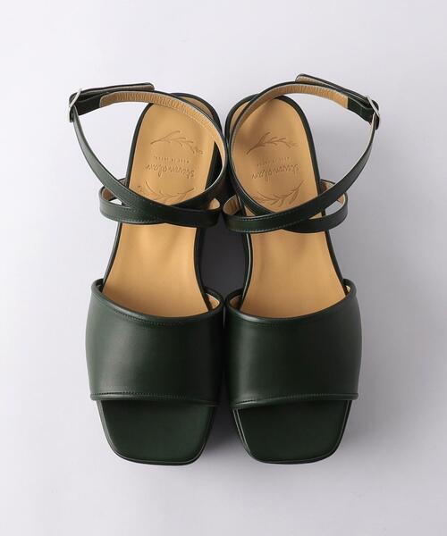 匿名配送】STEVEN ALAN/LEATHER MESH SANDALS Clearance steven alan