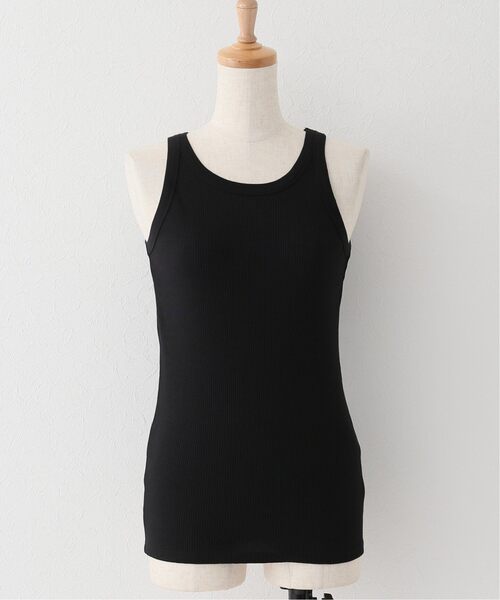 AP STUDIO（エーピーストゥディオ）の「SCENTOF コットンポリエステル リブタンクトップ（タンクトップ・レディース・ホワイト/ブラック・FREE）」の18枚目の写真