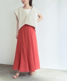 ブラカップ付きダブルストラップキャミソール