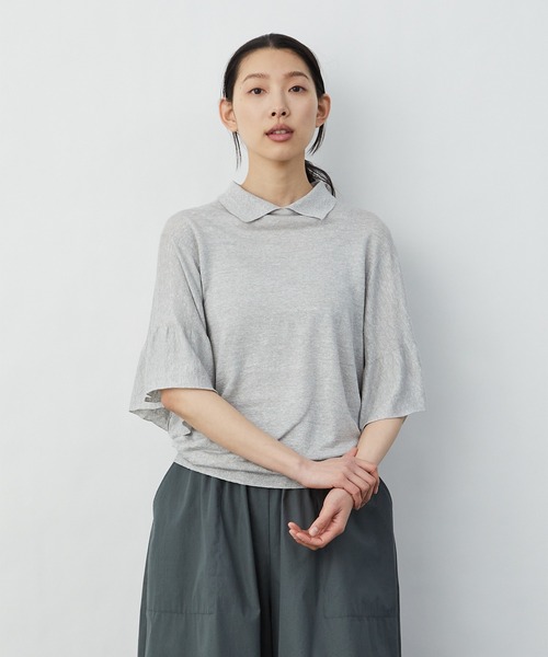 セール Tristesse Loisir ロワズィール のニット セーター 大人のおしゃれ手帖6月号掲載商品 Glow7月号掲載商品 リネン天竺フェミニンポロシャツ B0122lkw717 をセール価格で購入できます Adieu 大人のおしゃれ手帖6月号掲載商品 Glow7月号掲載商品