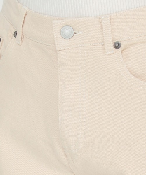 ikka(イッカ)の「デニムワイドパンツ(デニムパンツ・レディース・ブルー/オフホワイト/ダークネイビー・M/L/S)」の17枚目の写真