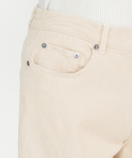 ikka(イッカ)の「デニムワイドパンツ(デニムパンツ・レディース・ブルー/オフホワイト/ダークネイビー・M/L/S)」の19枚目の写真