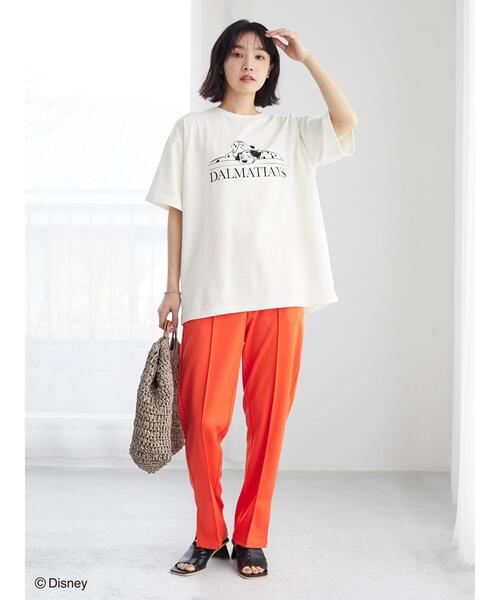 Green Parks(グリーンパークス)の「Disney/ロゴT*(Tシャツ/カットソー・レディース・B/A/C・FREE)」の4枚目の写真