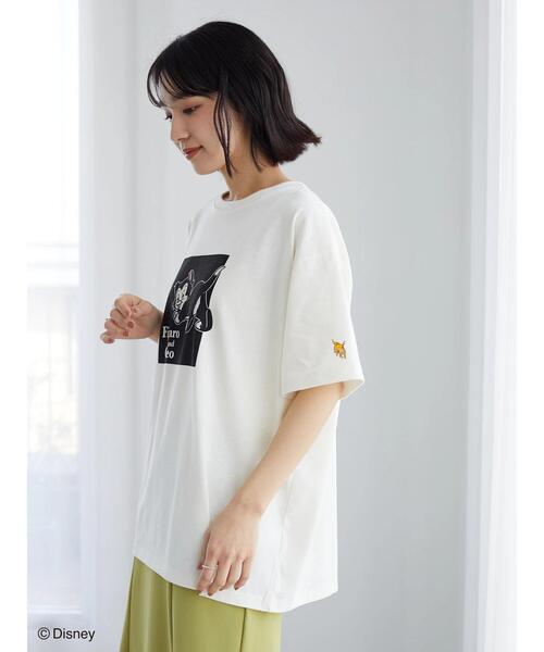 Green Parks(グリーンパークス)の「Disney/ロゴT*(Tシャツ/カットソー・レディース・B/A/C・FREE)」の14枚目の写真