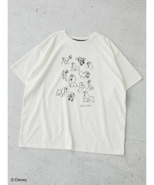 Green Parks(グリーンパークス)の「Disney/ロゴT*(Tシャツ/カットソー・レディース・B/A/C・FREE)」の2枚目の写真