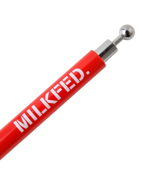 MILKFED.（ミルクフェド）の「LOGO PEN（ペン類・レディース・ブラック/レッド・ONE SIZE）」の3枚目の写真