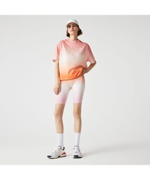 LACOSTE L!VE | ラコステライブ サンセットグラデーションTシャツ(Tシャツ/カットソー)