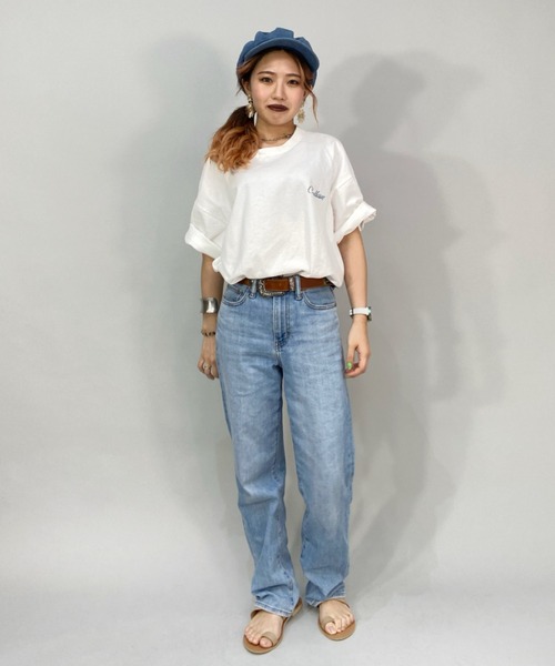 PENDLETON(ペンドルトン)の「PENDLETON/ペンドルトン ビッグシルエット/オーバーサイズ ネイティブ柄バックプリントTシャツ L2275-8019(Tシャツ/カットソー・レディース・グリーン/ホワイト/ベージュ/ホワイト系/ホワイト系その他/ブラック・M/L/S)」の18枚目の写真