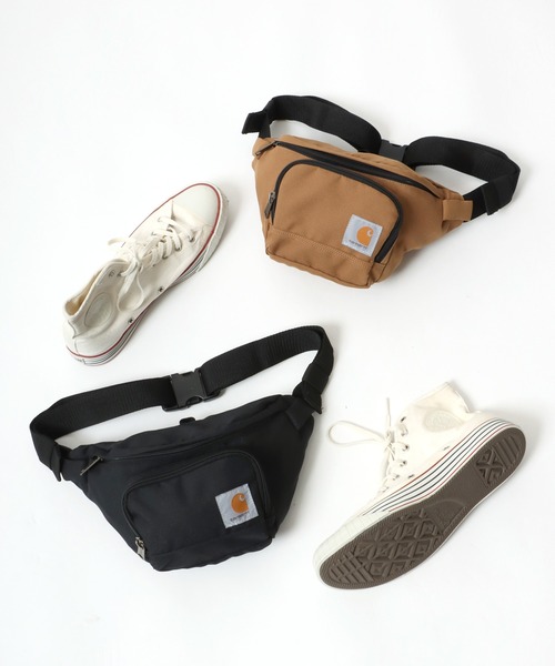Carhartt(カーハート)の「carhartt(カーハート)WAIST PACK/ウエストバック/ボディバック メンズ レディース ユニセックス(ボディバッグ/ウエストポーチ・メンズ・ブラック/ブラウン・FREE)」の21枚目の写真
