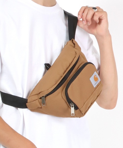 Carhartt(カーハート)の「carhartt(カーハート)WAIST PACK/ウエストバック/ボディバック メンズ レディース ユニセックス(ボディバッグ/ウエストポーチ・メンズ・ブラック/ブラウン・FREE)」の12枚目の写真