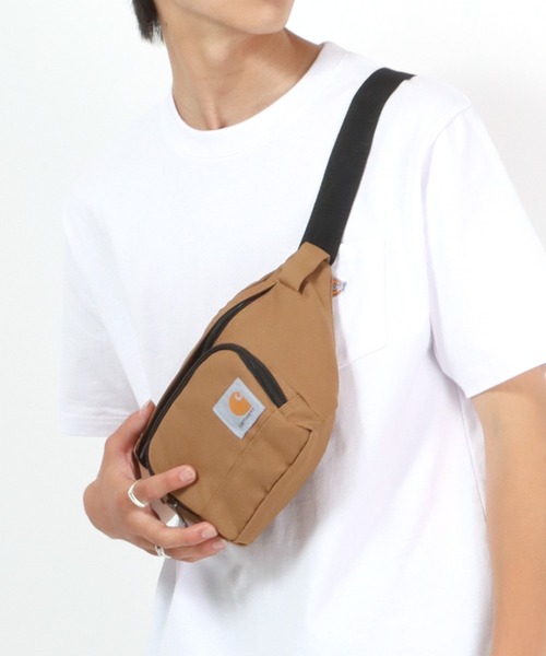 Carhartt(カーハート)の「carhartt(カーハート)WAIST PACK/ウエストバック/ボディバック メンズ レディース ユニセックス(ボディバッグ/ウエストポーチ・メンズ・ブラック/ブラウン・FREE)」の11枚目の写真