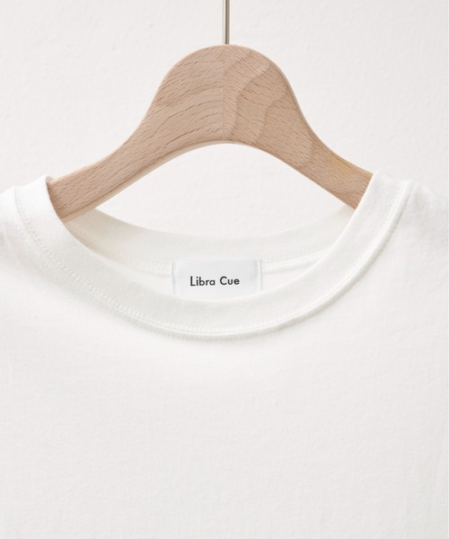 Libra Cue(リブラ キュー)の「ベーシックノースリーブカットソー(Tシャツ/カットソー・レディース・ブラック/ベージュ/アイボリー・FREE)」の22枚目の写真