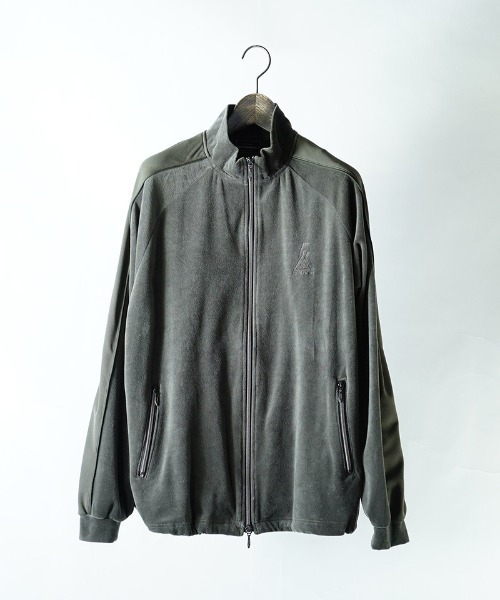 EGO TRIPPING(エゴトリッピング)の「mj8601-EGO×PROPA MICRO VELOUR SPORTS JACEKT ジャケット(ブルゾン・メンズ・グレー/ネイビー・46/48)」の12枚目の写真