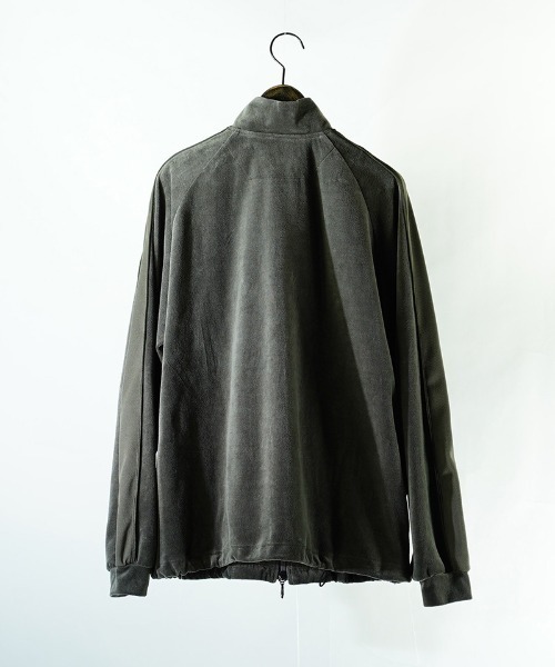 EGO TRIPPING(エゴトリッピング)の「mj8601-EGO×PROPA MICRO VELOUR SPORTS JACEKT ジャケット(ブルゾン・メンズ・グレー/ネイビー・46/48)」の13枚目の写真