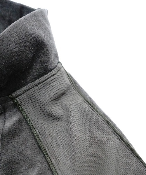 EGO TRIPPING(エゴトリッピング)の「mj8601-EGO×PROPA MICRO VELOUR SPORTS JACEKT ジャケット(ブルゾン・メンズ・グレー/ネイビー・46/48)」の15枚目の写真