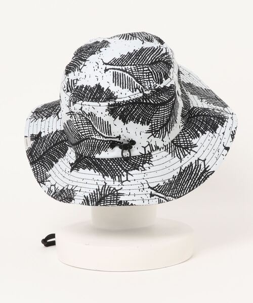 OVERRIDE（オーバーライド）の「OVERRIDE x CLOUDY BOONIE HAT（ハット・レディース・グリーン/ホワイト/オレンジ・58cm）」の4枚目の写真