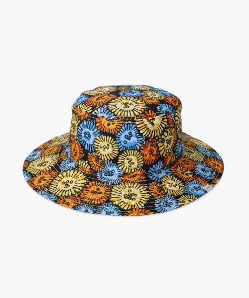 OVERRIDE（オーバーライド）の「OVERRIDE x CLOUDY BOONIE HAT（ハット・レディース・グリーン/ホワイト/オレンジ・58cm）」の3枚目の写真