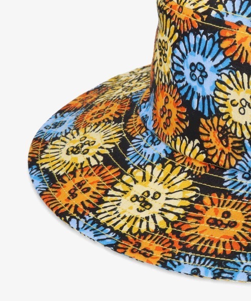 OVERRIDE（オーバーライド）の「OVERRIDE x CLOUDY BOONIE HAT（ハット・レディース・グリーン/ホワイト/オレンジ・58cm）」の5枚目の写真