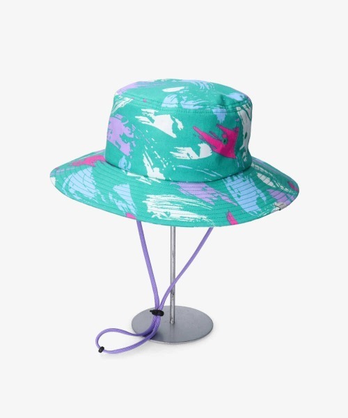 OVERRIDE（オーバーライド）の「OVERRIDE x CLOUDY BOONIE HAT（ハット・レディース・グリーン/ホワイト/オレンジ・58cm）」の10枚目の写真