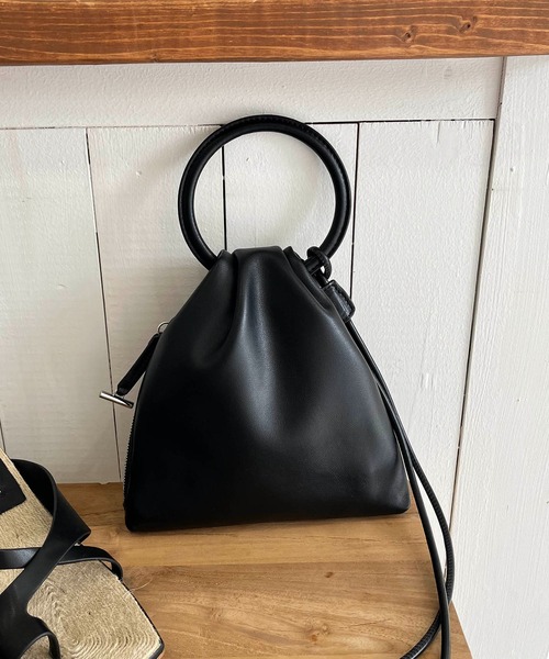 CAPRICIEUX LE'MAGE(カプリシューレマージュ)の「RIN S バッグ(ショルダーバッグ・レディース・ホワイト/イエロー/ブラック・FREE)」の6枚目の写真