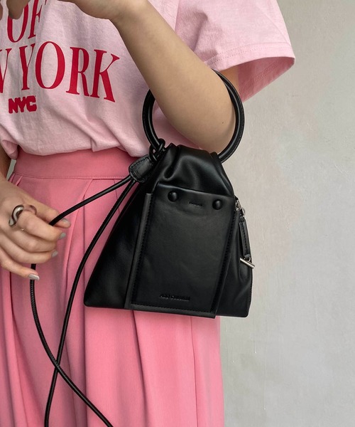 CAPRICIEUX LE'MAGE(カプリシューレマージュ)の「RIN S バッグ(ショルダーバッグ・レディース・ホワイト/イエロー/ブラック・FREE)」の7枚目の写真