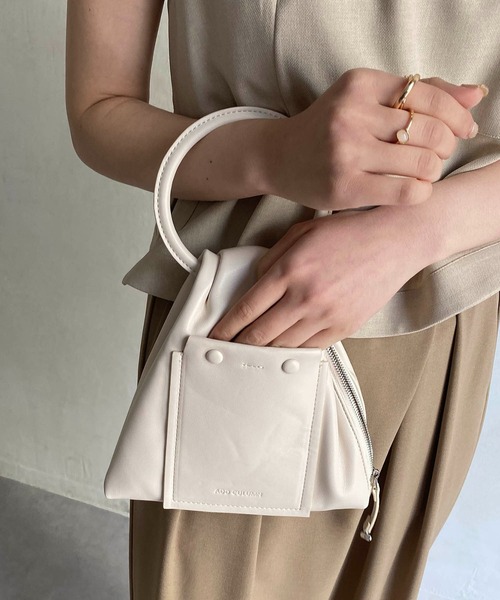 CAPRICIEUX LE'MAGE(カプリシューレマージュ)の「RIN S バッグ(ショルダーバッグ・レディース・ホワイト/イエロー/ブラック・FREE)」の13枚目の写真