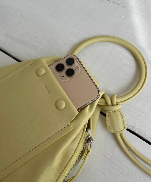 CAPRICIEUX LE'MAGE(カプリシューレマージュ)の「RIN S バッグ(ショルダーバッグ・レディース・ホワイト/イエロー/ブラック・FREE)」の14枚目の写真