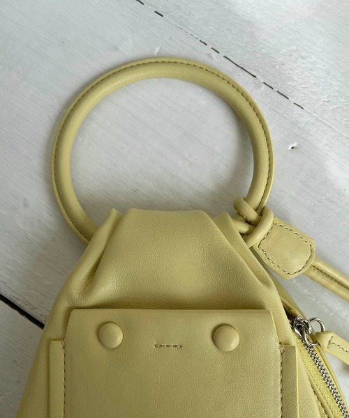 CAPRICIEUX LE'MAGE(カプリシューレマージュ)の「RIN S バッグ(ショルダーバッグ・レディース・ホワイト/イエロー/ブラック・FREE)」の17枚目の写真