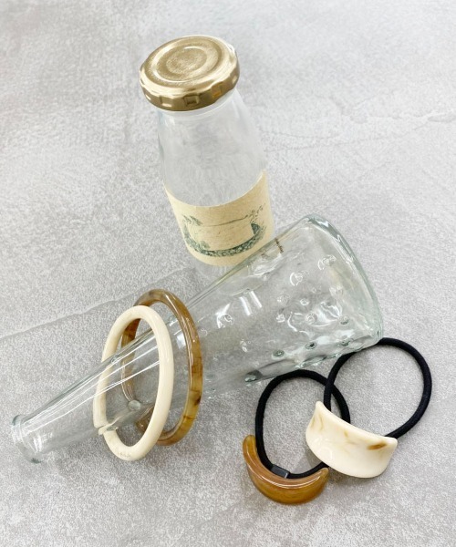 PairPair（ペアペア）の「マーブルバングル（バングル/リストバンド・レディース・アイボリー/ブラウン・フリー）」の9枚目の写真