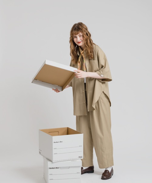 MUHET（ミュエータ）の「【セットアップ可能】コットンリネンワイドパンツ（その他パンツ・レディース・ブラック/ベージュ/カーキ・SMALL/MEDIUM/X-LARGE）」の11枚目の写真