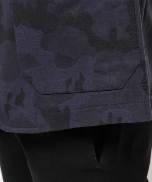 R.NEWBOLD（アールニューボールド）の「CAMOUFLAGE JACKET/迷彩ジャケット/155107 5S03（テーラードジャケット・メンズ・カーキ/ネイビー・X-LARGE/LARGE/MEDIUM/SMALL）」の19枚目の写真