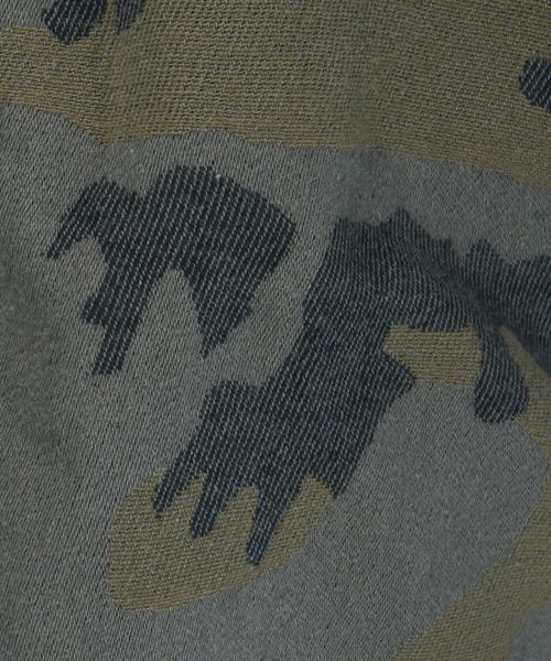 R.NEWBOLD（アールニューボールド）の「CAMOUFLAGE JACKET/迷彩ジャケット/155107 5S03（テーラードジャケット・メンズ・カーキ/ネイビー・X-LARGE/LARGE/MEDIUM/SMALL）」の4枚目の写真