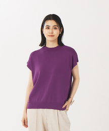 abahouse mavie | 強撚ﾚｰﾖﾝﾅｲﾛﾝﾓｯｸﾈｯｸPO(ニット/セーター)