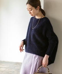Noble | 《追加》ファーニットワイドプルオーバー(ニット/セーター)