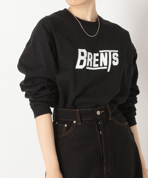 BABYLONE（バビロン）の「BRENTS / SPORTS LOGO ロングスリーブ（Tシャツ/カットソー）」 WEAR