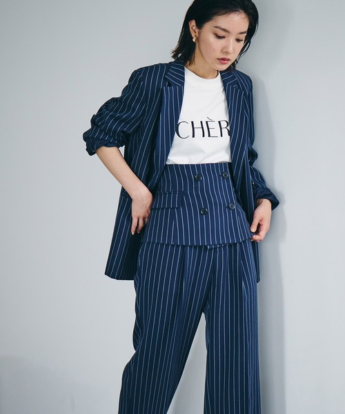 VIS(ビス)の「【Washable】エコウールタッチコルセット【sustainable】(ベルト・レディース・ブルー系その他/イエロー系その他・FREE)」の21枚目の写真