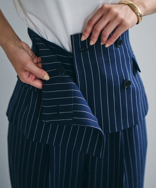 VIS(ビス)の「【Washable】エコウールタッチコルセット【sustainable】(ベルト・レディース・ブルー系その他/イエロー系その他・FREE)」の22枚目の写真