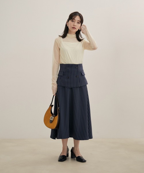 VIS(ビス)の「【Washable】エコウールタッチコルセット【sustainable】(ベルト・レディース・ブルー系その他/イエロー系その他・FREE)」の20枚目の写真