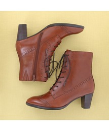 防滑ヒールレースアップブーツ -7305409