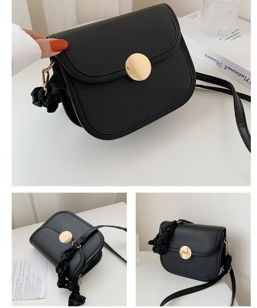 yuue' ( wear )(ユーイ)の「シンプルレザーショルダーバッグ(ショルダーバッグ・レディース・ブラック/ベージュ/オフホワイト・FREE)」の10枚目の写真