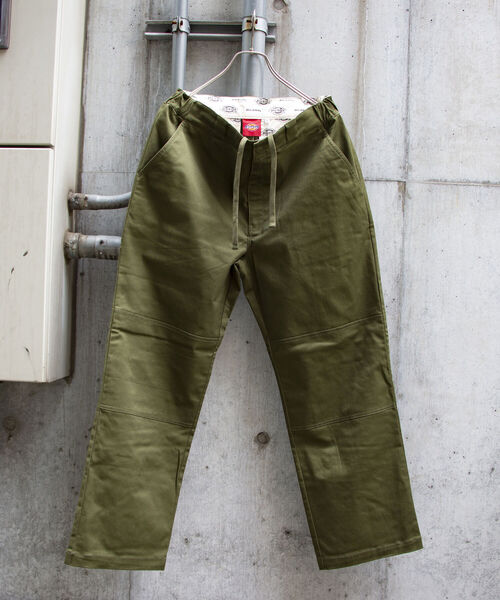 Dickies（ディッキーズ）の「【Dickies/ディッキーズ】ダブルニーイージーパンツ ワイドチノ チノパン ルーズフィット（チノパンツ・メンズ・ブラック/ベージュ/オリーブ・M/L/XL）」の17枚目の写真