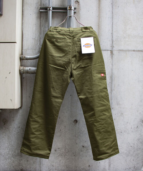 Dickies（ディッキーズ）の「【Dickies/ディッキーズ】ダブルニーイージーパンツ ワイドチノ チノパン ルーズフィット（チノパンツ・メンズ・ブラック/ベージュ/オリーブ・M/L/XL）」の9枚目の写真