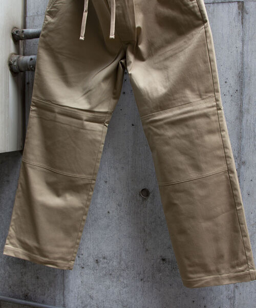 Atimid&Dickies コラボ　ベージュ　ダブルニー Atimid&Dickies コラボ ベージュ ダブルニー Dickies ダブルニー