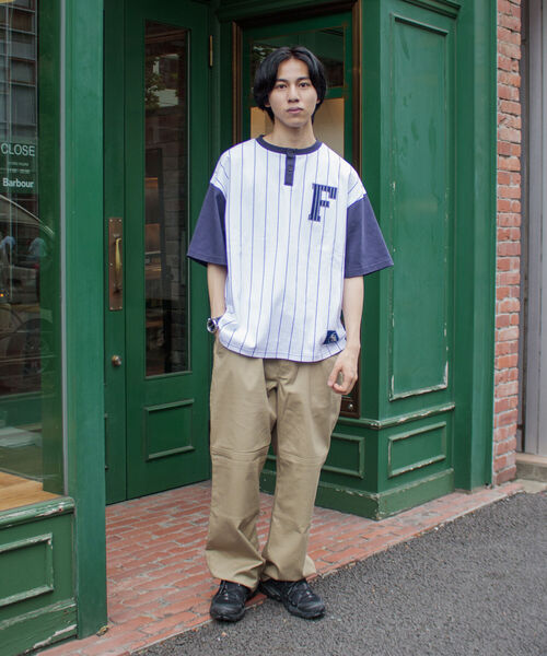 Dickies（ディッキーズ）の「【Dickies/ディッキーズ】ダブルニーイージーパンツ ワイドチノ チノパン ルーズフィット（チノパンツ・メンズ・ブラック/ベージュ/オリーブ・M/L/XL）」の14枚目の写真