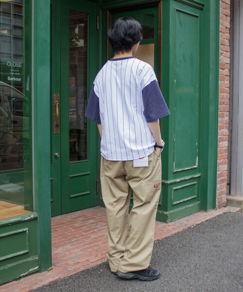 Dickies（ディッキーズ）の「【Dickies/ディッキーズ】ダブルニーイージーパンツ ワイドチノ チノパン ルーズフィット（チノパンツ・メンズ・ブラック/ベージュ/オリーブ・M/L/XL）」の16枚目の写真