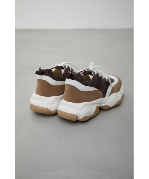 AZUL by moussy（アズールバイマウジー）の「CHAIN DESIGN SNEAKERS/チェーンデザインスニーカー（スニーカー・レディース・ブラウン系その他・SMALL/MEDIUM/LARGE）」の11枚目の写真