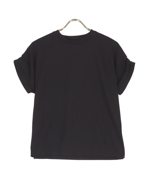 KOBE LETTUCE（コウベレタス）の「タックスリーブ半袖Tシャツ[C6351]（Tシャツ/カットソー・レディース・ブラック/ホワイト/グリーン/ブラウン・FREE）」の5枚目の写真