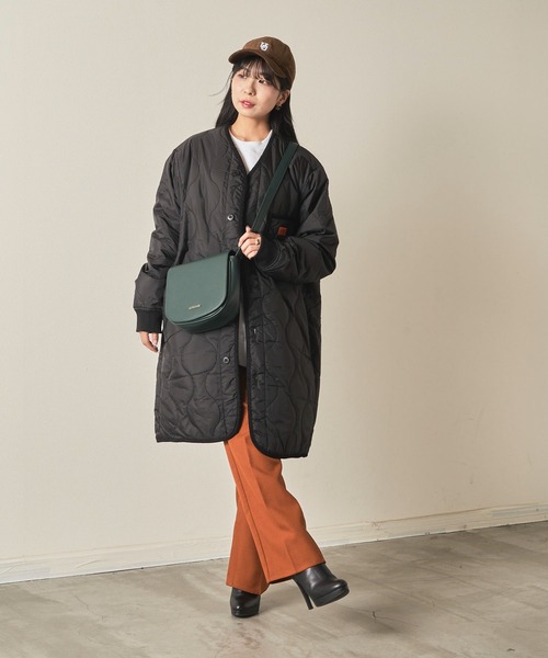 ADPOSION(アドポーション)の「ラウンド型ショルダーバッグ / フラップショルダーバッグ(ショルダーバッグ・レディース・ブラック/グレー/グリーン・FREE)」の18枚目の写真