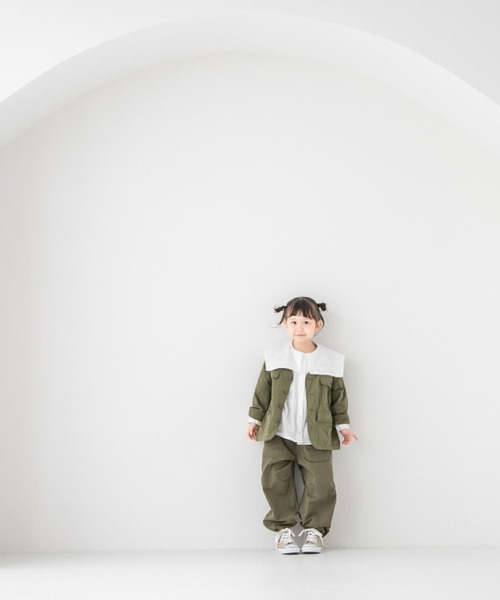 LOWRYS FARM(ローリーズファーム)の「コットンファティーグパンツ 162239(その他パンツ・キッズ・アイボリー/ブラック/カーキ・110cm/120cm/130cm/140cm/150cm)」の8枚目の写真