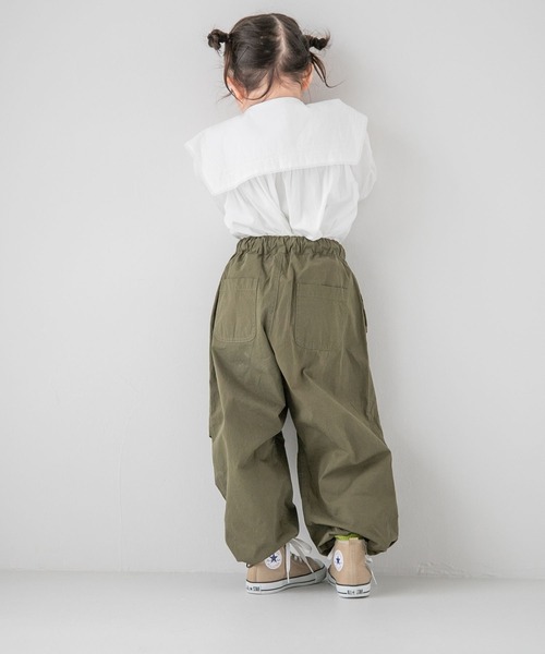 LOWRYS FARM(ローリーズファーム)の「コットンファティーグパンツ 162239(その他パンツ・キッズ・アイボリー/ブラック/カーキ・110cm/120cm/130cm/140cm/150cm)」の10枚目の写真